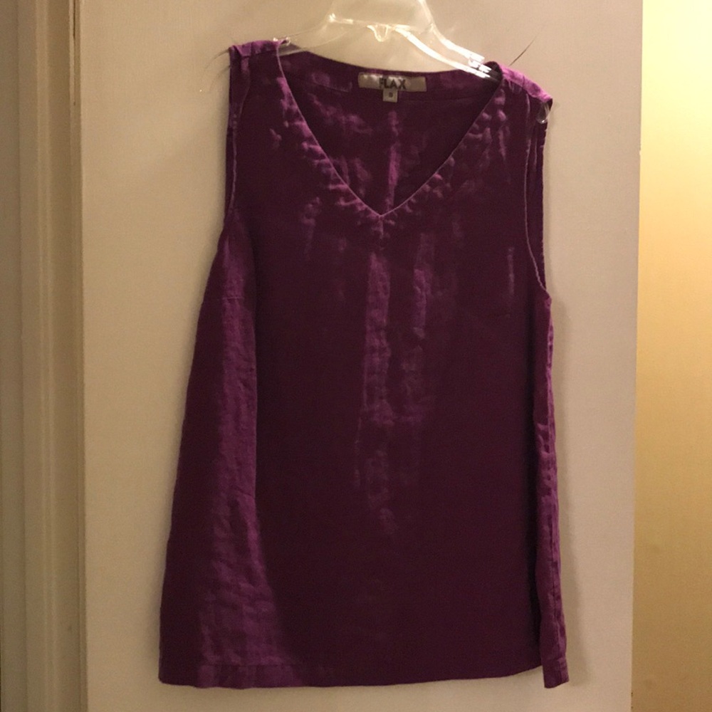 Flax Sleeves Blouse